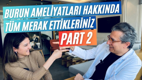 Dr. Göksel, burun ameliyatları hakkında sıkça sorulan soruları yanıtladığı 'Burun Ameliyatları Hakkında Tüm Merak Ettiklerinizi Cevapladım! - Part 2' videosu