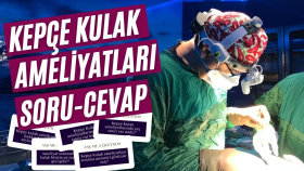 Kepçe kulak ameliyatı süreci ve sonuçları hakkında detaylı bilgi veren videonun kapak görseli.
